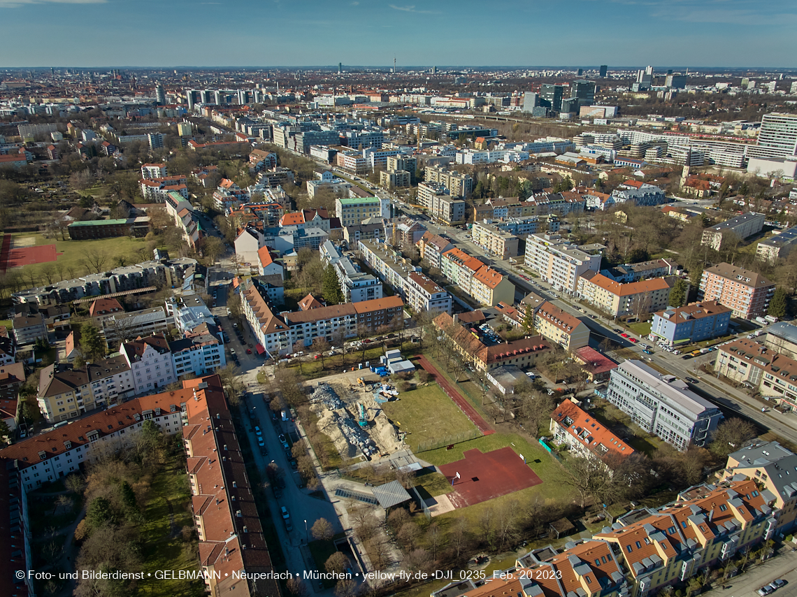 20.02.2023 -  der verschwundene Hachinger Bach in Neuperlach und Berg am Laim